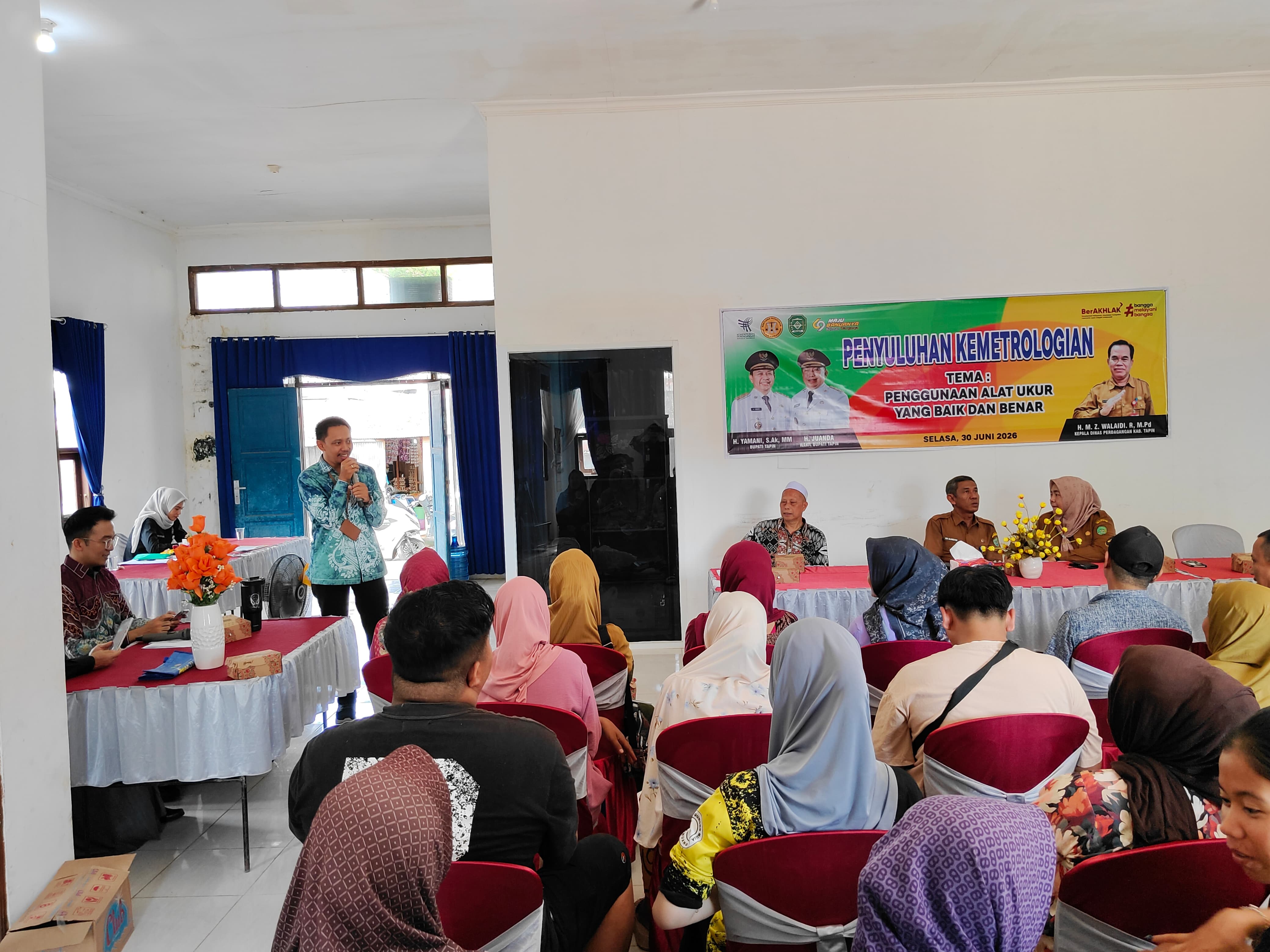 PENYULUHAN METROLOGI LEGAL TERKAIT UTTP (UKUR TAKAR, TIMBANG DAN PERLENGKAPANNYA) DENGAN TEMA : PENGGUNAAN ALAT UKUR YANG BAIK DAN BENAR
